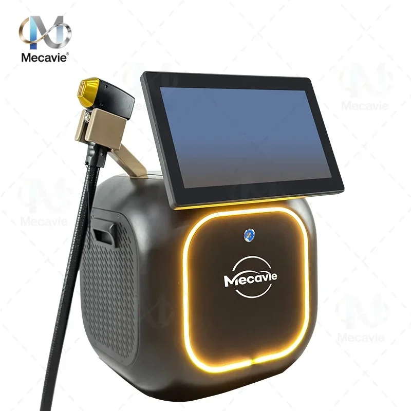 The Latest 4000W Black Diode Laser Hair Removal System Features Upgraded 4 Wavelengths Painless Hair Removal And a Cooling Handl