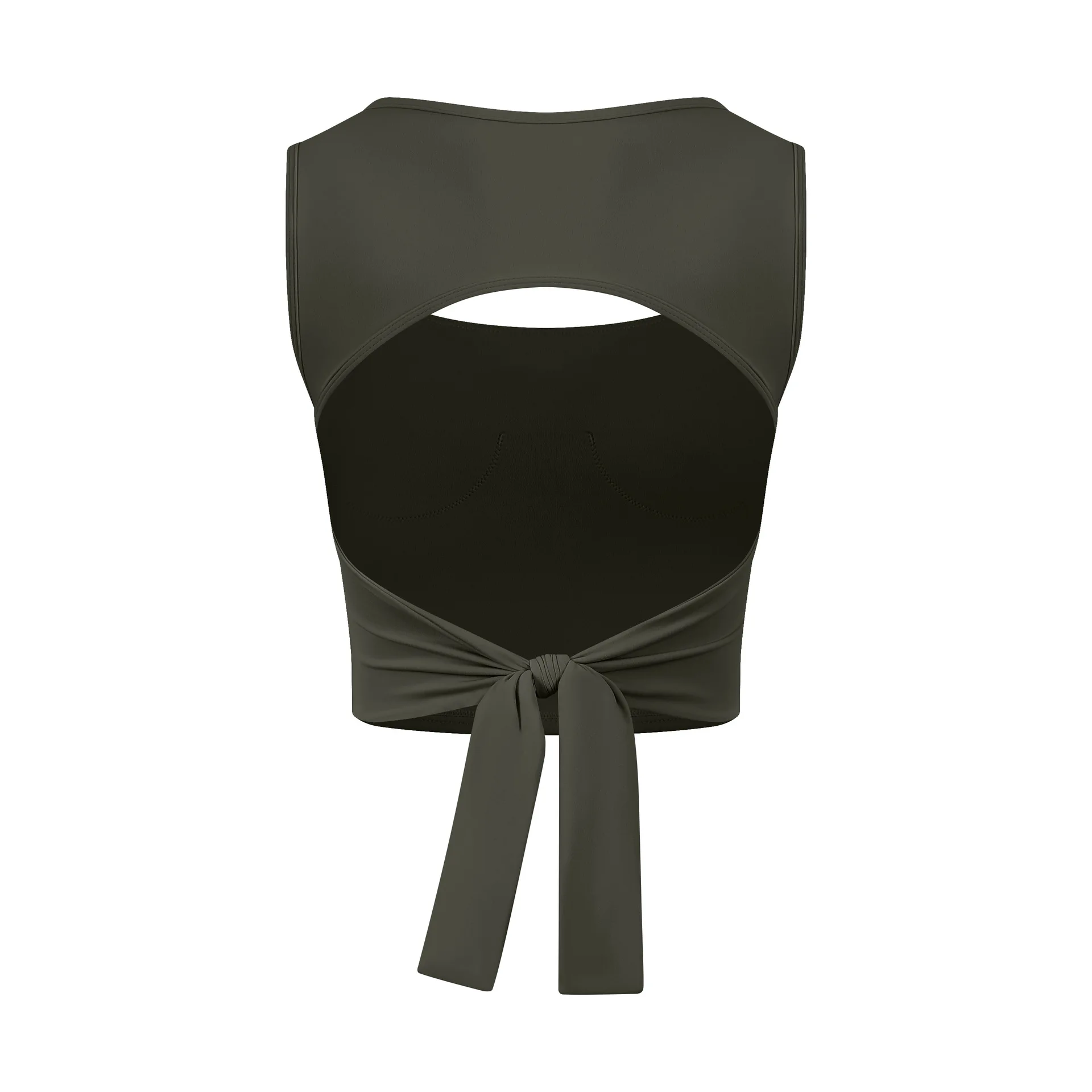 Women's Adjustable Shock-Absorbing Running Sports Bra Quick Drying Fitness Vest Beautiful Back Design for Active Wear