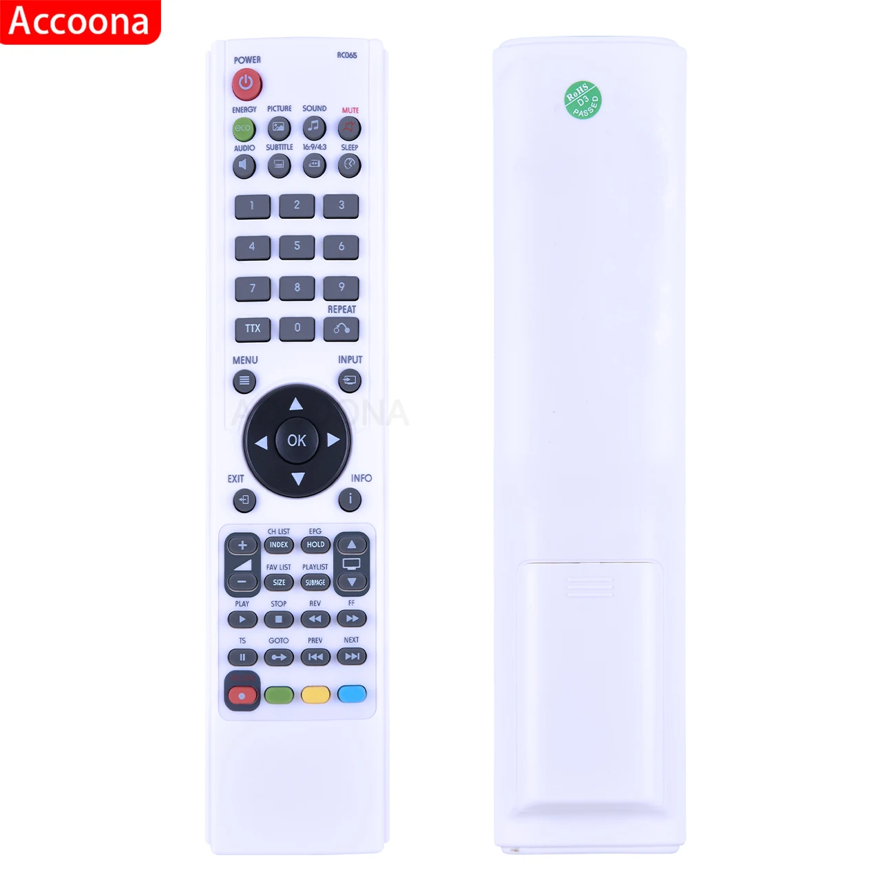 جهاز تحكم عن بعد جديد أصلي RC065 لأجهزة Blu:sens H304B22A H308BB22A H324B24A H326B22A H326B24A H326W24A تلفزيون LCD