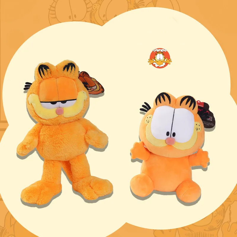 Anime Kawaii Cute Garfield Cat Plush Doll Collection Children Birthday Gift Cartoon Plush Commuting Bag Soft Sturdy For Girls