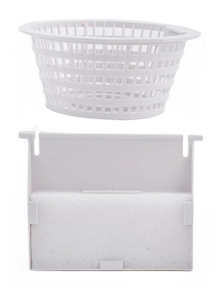 High Quality Skimmer Basket Weir Kit 1 Set 8926 Skimmer Weir 8928 Skimmer Basket Compatible Replacement Efficient Skimming