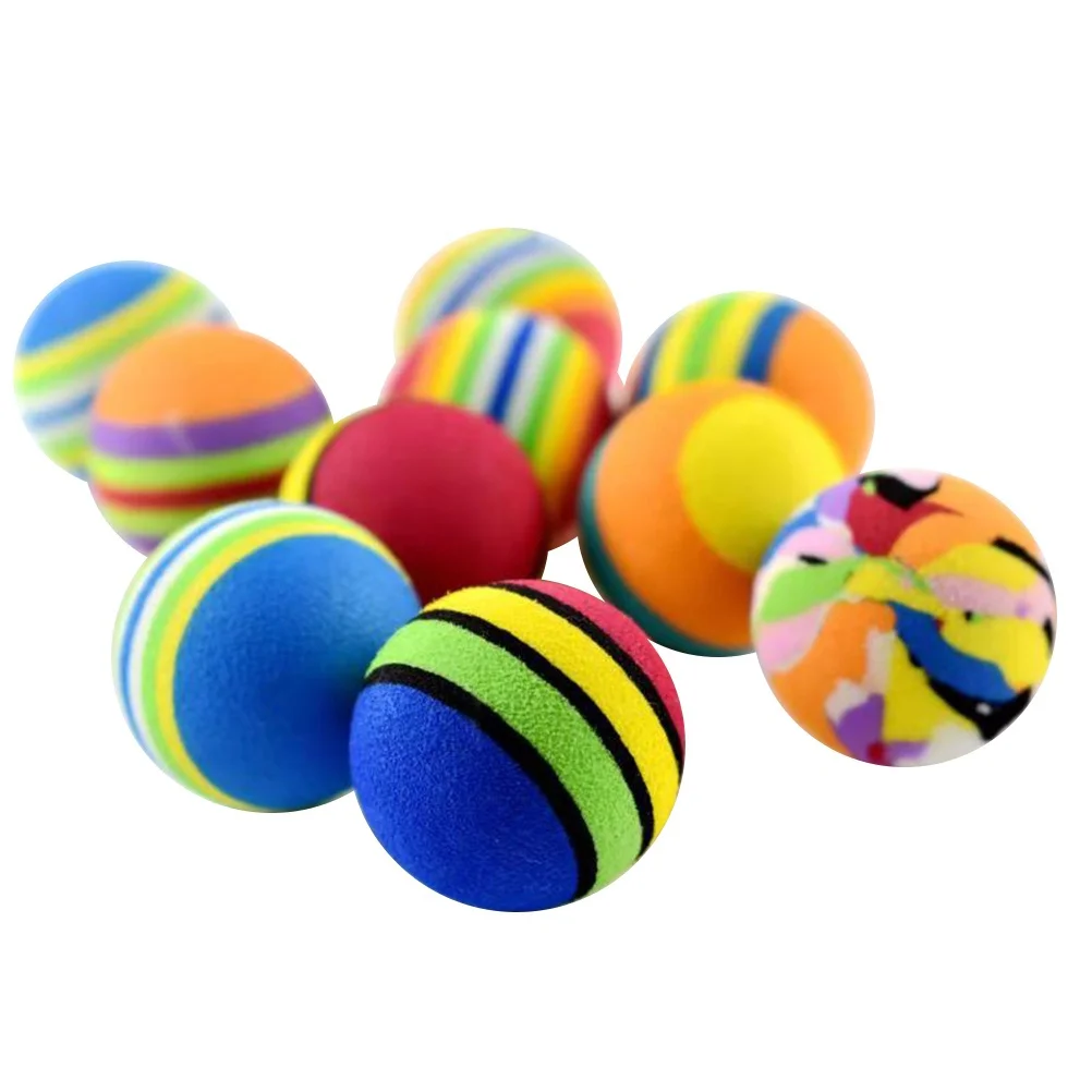 

10Pcs Sturdy Dog Chew Balls 42mm Tennis Ball Shape Clean Teeth Pet Interactive Training Dog Chew Balls Sound Knot Pet Toys