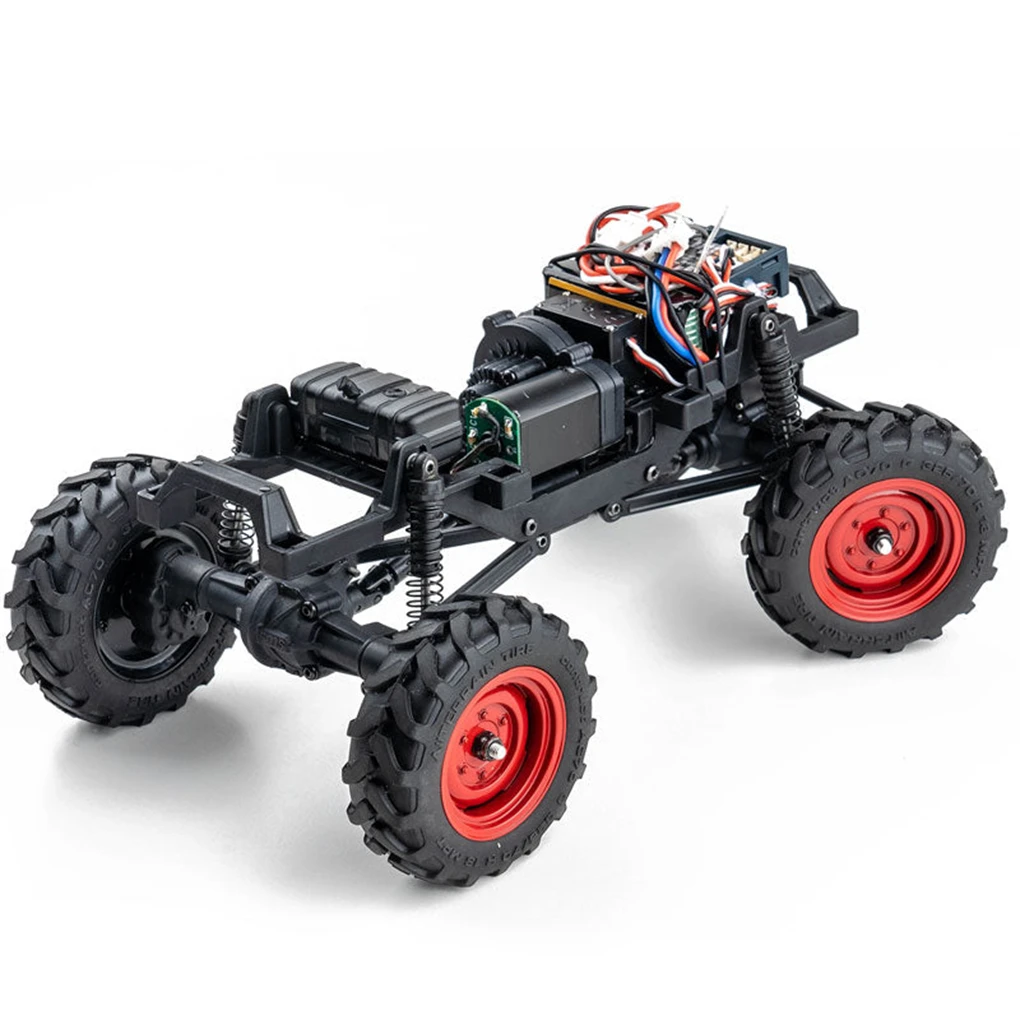 1:24 FMS FCX24 Power Wagon RTR 12401 RC coche 130 motor FMS Crawler modelo Buggy coche 4WD luces Led vehículos todoterreno
