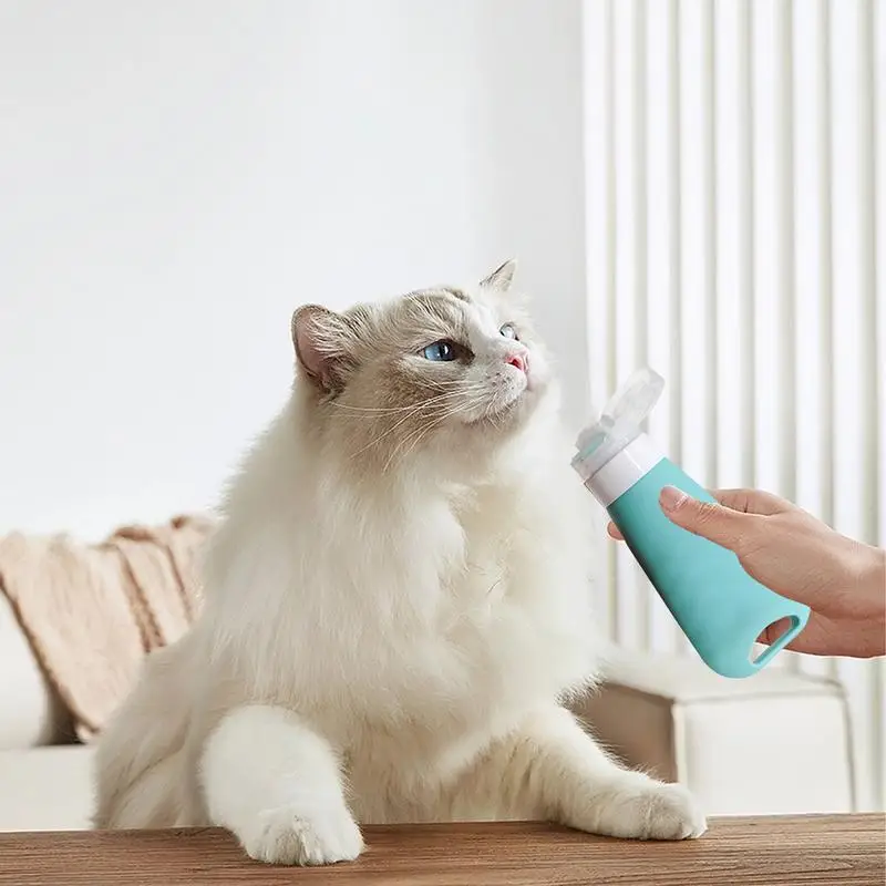 

Pet Food Container Travel Dog Water Dispenser 90ml Puppy Necessities Pet Accessories For Body Wash Lotions Cream