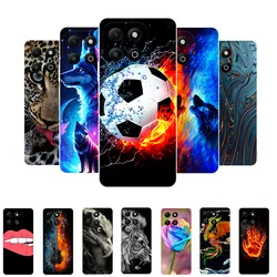 For Honor X6b Case JDY-LX1 JDY-LX2 Football Soft Silicone Back Cases For Honor X6b Phone Cover HonorX6b X 6B etui fundas