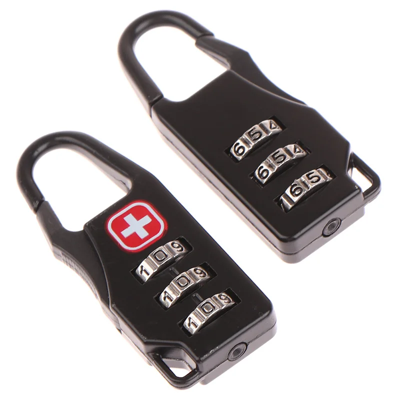 

Mini Lock Outdoor small locks with code combination lock padlock with code password lock combo lock Travel Zipper Backpack