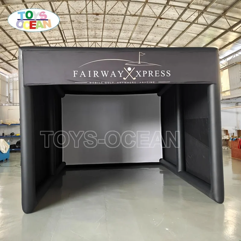 Hot-selling Professional Inflatable Golf Simulator Shell Tent Training Ground, Easy to Set up