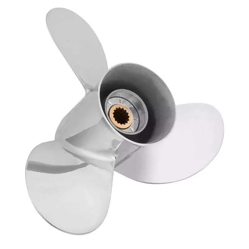 

Top Sale Boat Propeller 13 X 19 Stainless Steel Fit For 50-130HP 15 Spline RH Tooth