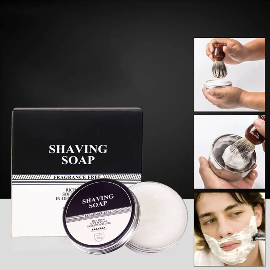 صابون الحلاقة على الطراز الجديد، معجون رغوي عالي الجودة، مظهر رائع، كريم التمريض ذو الاستقرار الجيد