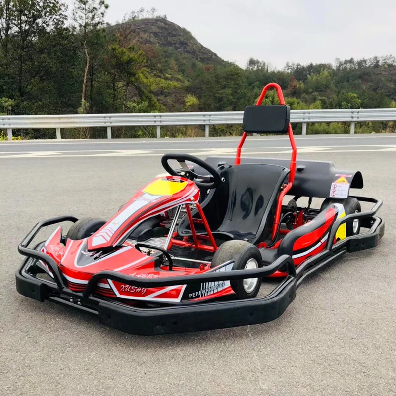 2022 EGS 1500w 72v go kart electric for adult high quality adult gasoline racing go kart