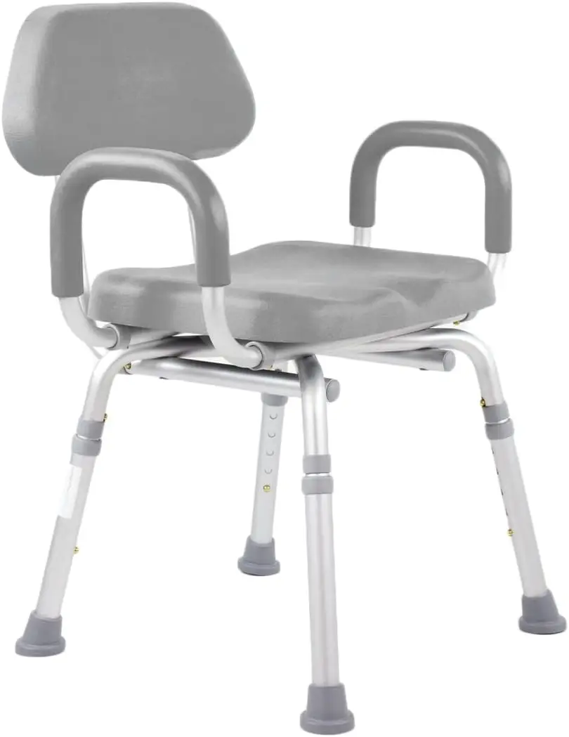 Shower Chair, Bath Chair, Padded with Armrests, Comfortable Deluxe Shower Chair. Institutional Quality