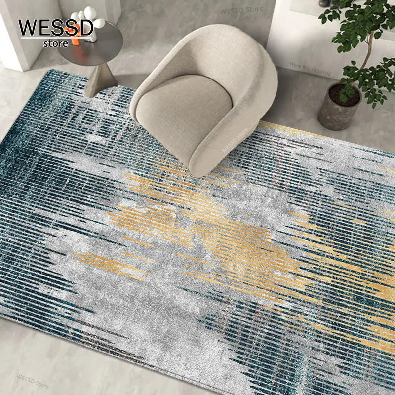 Abstract Chair Rug Sofa Floor Mat Paintings Print Carpet For Living Room Coffee Table Home Decoration Kitchen Mat Absorbent