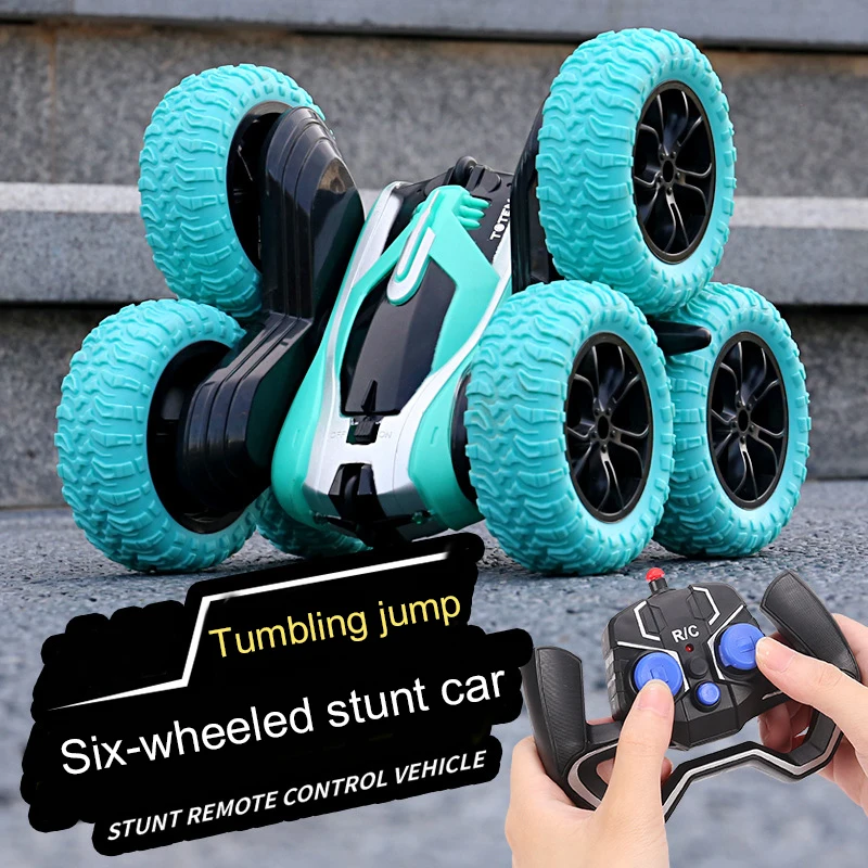 RC Stunt Car Children Double Sided Flip 2.4Ghz Remote Control Car 360 Degree Rotation Off Road Kids Rc Drift Car Toys Gifts Boys