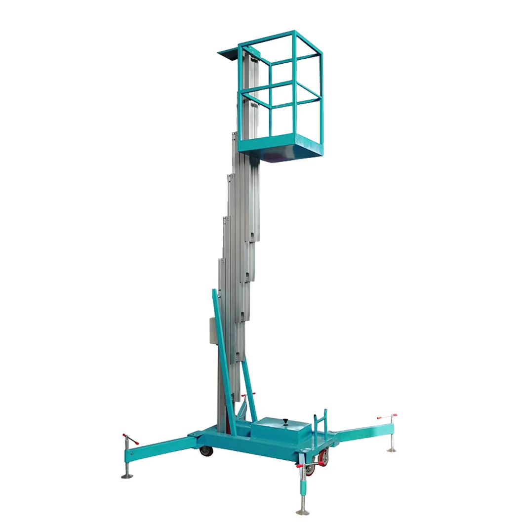 Small Aerial Mobile One Man Lift/home Cleaning Elevator Aluminum Lift/Aerial Personal Lift ladder