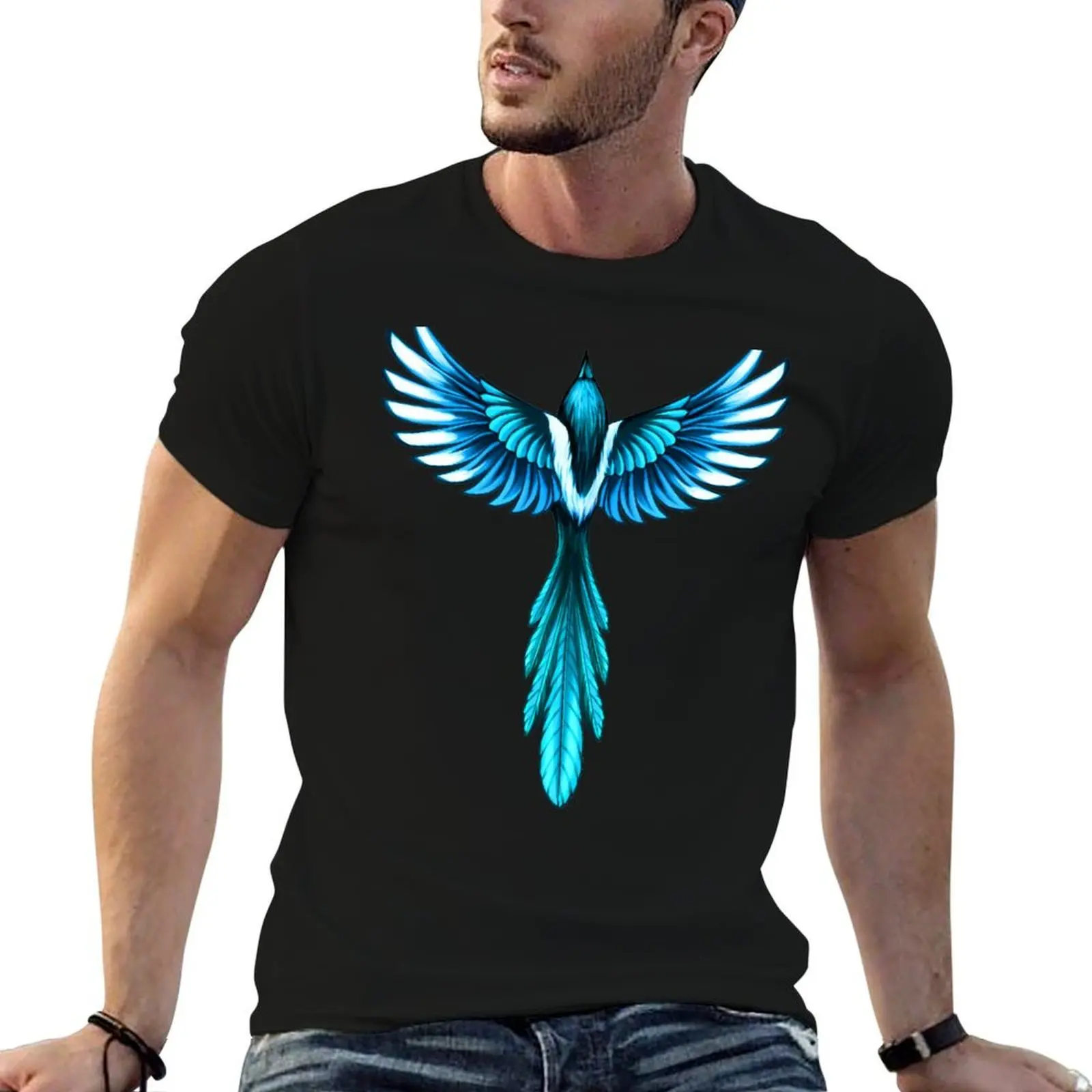 

Magpie Bird in Flight T-Shirt t shirts for man graphic tees essential t shirt T-Shirt