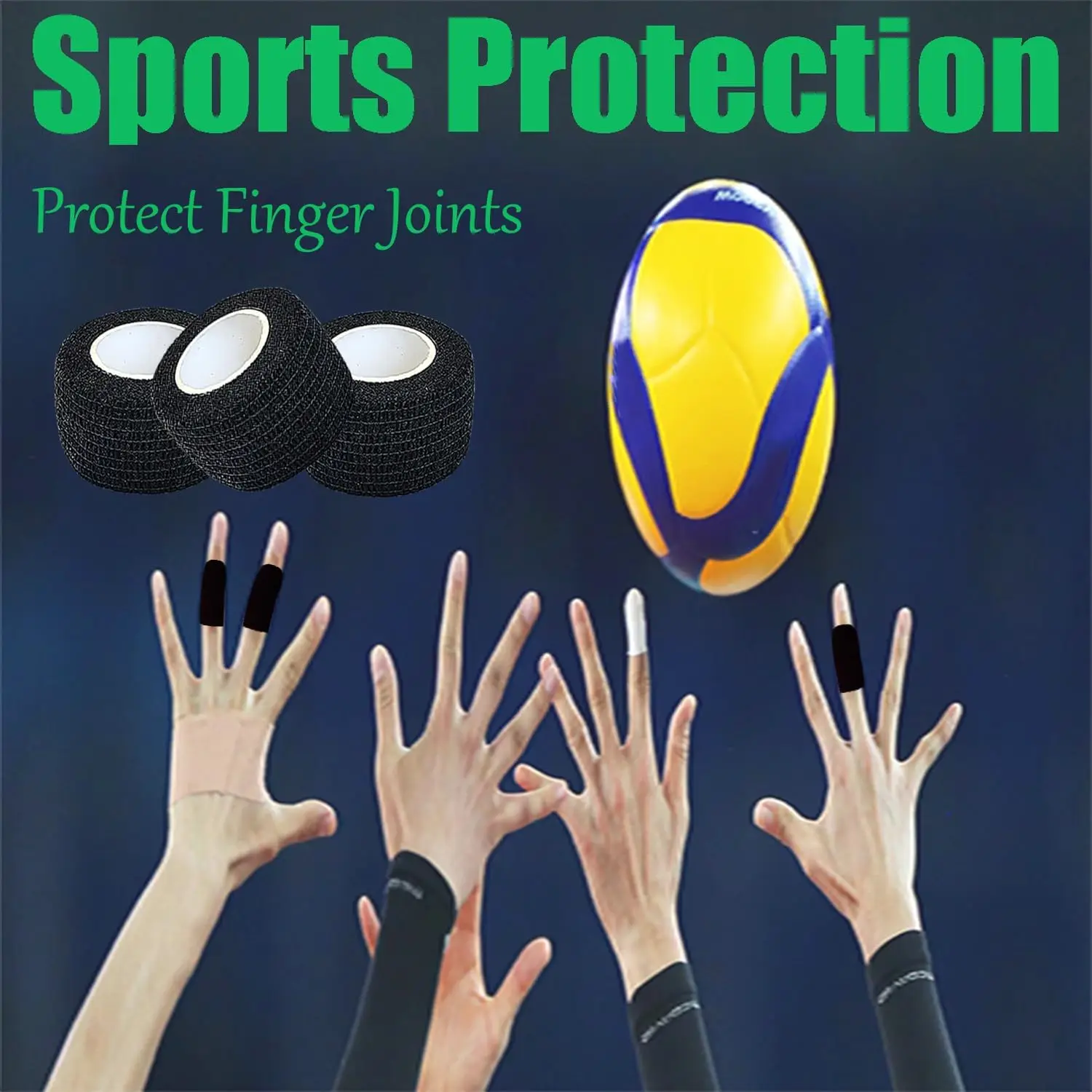 3/6/12/24/48 2.5 سنتيمتر قبضة الوشم ضمادة غطاء شريط أسود الوشم مقبض ضمادة ذاتية اللصق ضمادة مرنة قبضة التفاف الوشم Acc #6