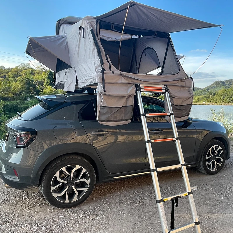 Roof tent car bed hard shell automatic roof top    4 person