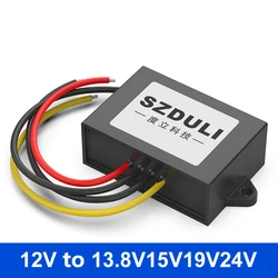 12V to 24V DC power converter 12 to 13.8V 15V 19V 28V DC booster DC-DC transformer module