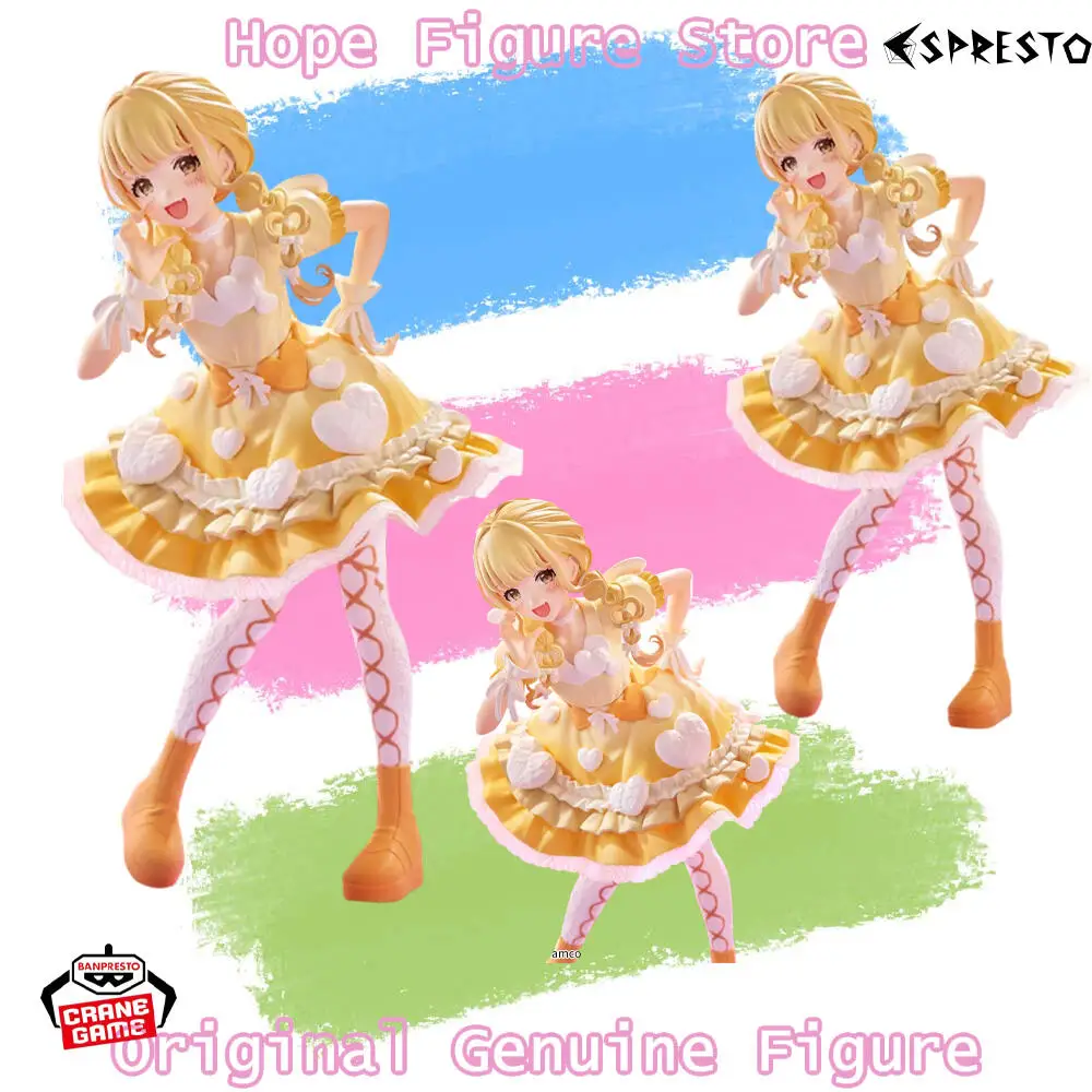 在庫あり本物のバンプレスト-espresto-アイドルマスター-スクール-イド-ハートブーケ-藤田珠音フィギュアアニメ模型玩具