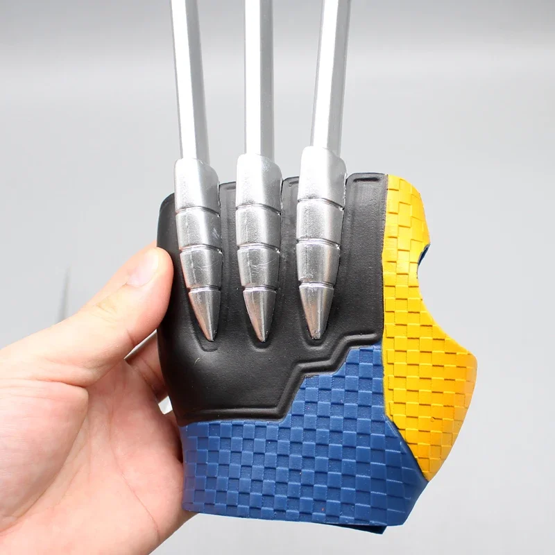 New 33cm Anime X-MEN Wolverine Claw Superhero Prop Action Model Safety Elite Accessories Hallowee Dressed Festival Gift Toy Kid