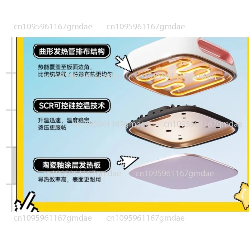 Machine d'estampage à chaud carrée, machine de presse à chaud, machine de transfert à chaud