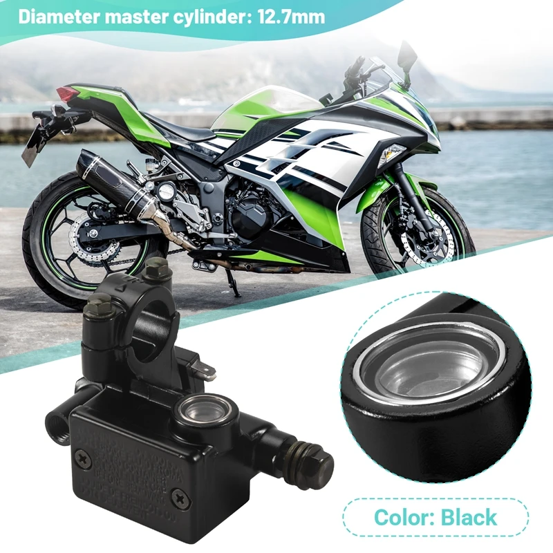 A30F-دراجة نارية الفرامل مضخة الجسم الجبهة الفرامل أسطوانة رئيسية لكاواساكي نينجا 300 250 /R /SL Z125 Z250 Z250SL Z300 KLX250/S #2