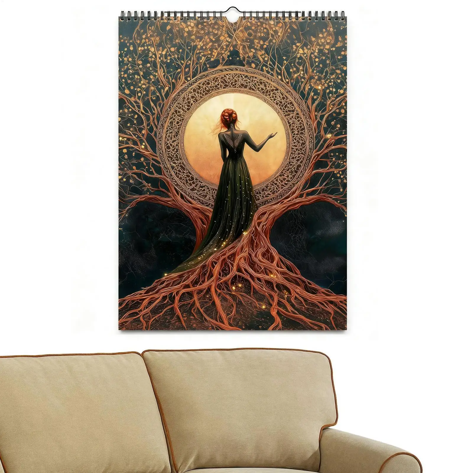 

2026 Wall Calendar Wall decoration art Calendar A4 Monthly Planning Calendar Personal Time Management Planner wall decoration