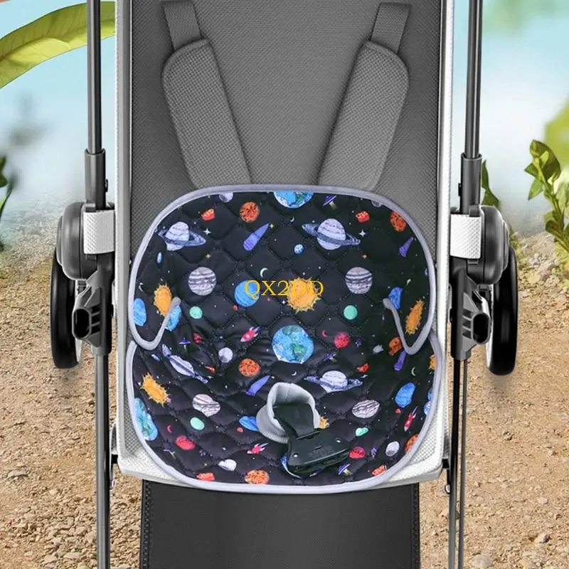 QX2D Multipurpose Leakproof Baby Urine Pad for Strollers High Chairs Car Soft Absorbent Quick Drying Feature