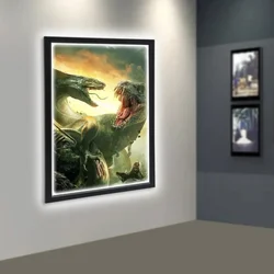 A1 A2 A3 A4 Ultra Thin Photo Light Box LED Backlit Movie Poster Art Picture Frame Lights Boxs for Mall Cinema Art Exhibition
