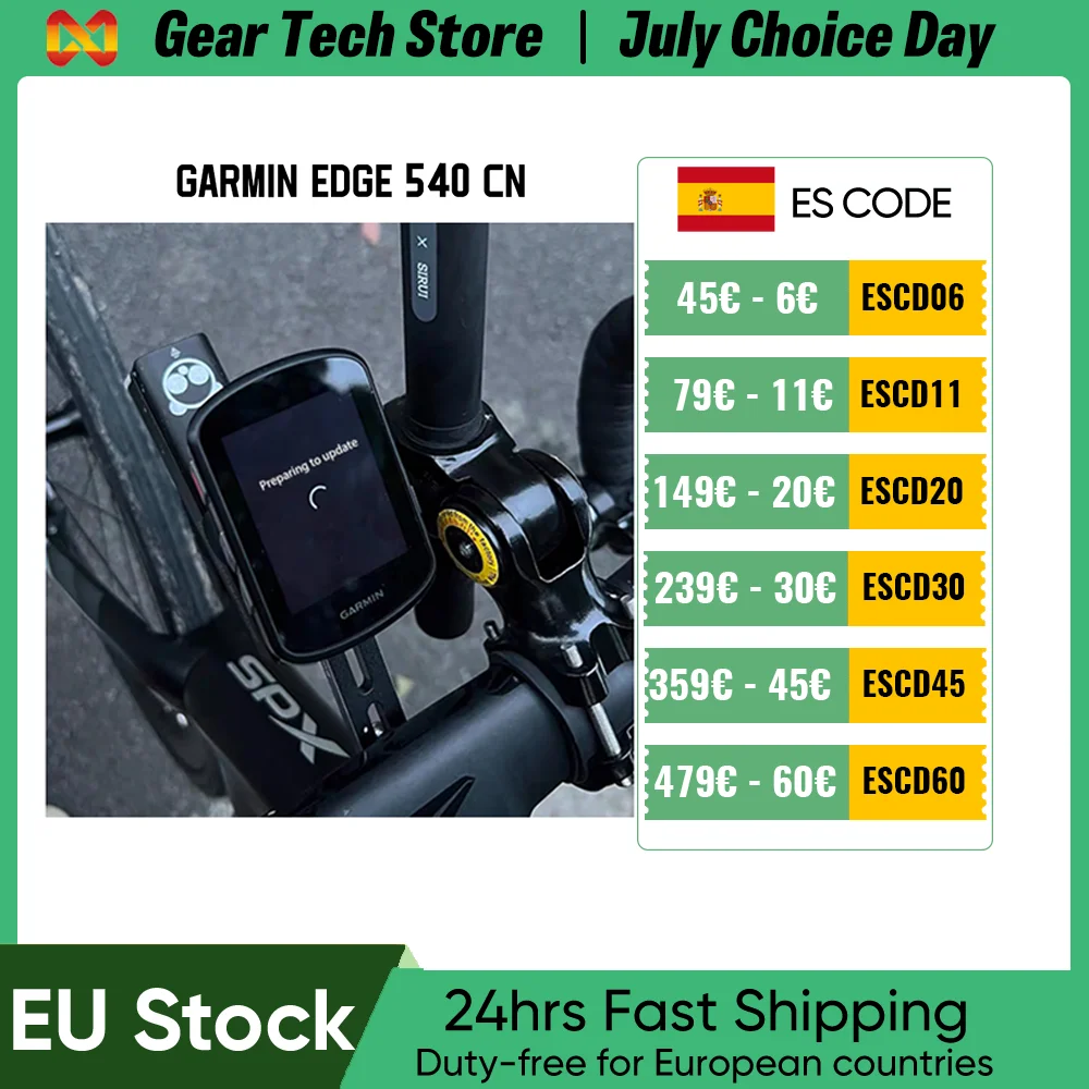 Ordinateur de vélo Garmin Edge 540, GPS professionnel pour le cyclisme, l'entraînement, la navigation, vélo de route, VTT