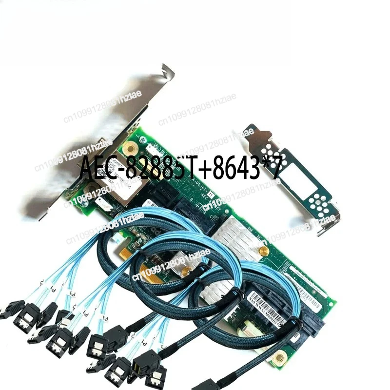 

Adaptec 2283400-R AEC-82885T/36Port 12Gb/s Expander Card 82885T + 7* 8643 Cable