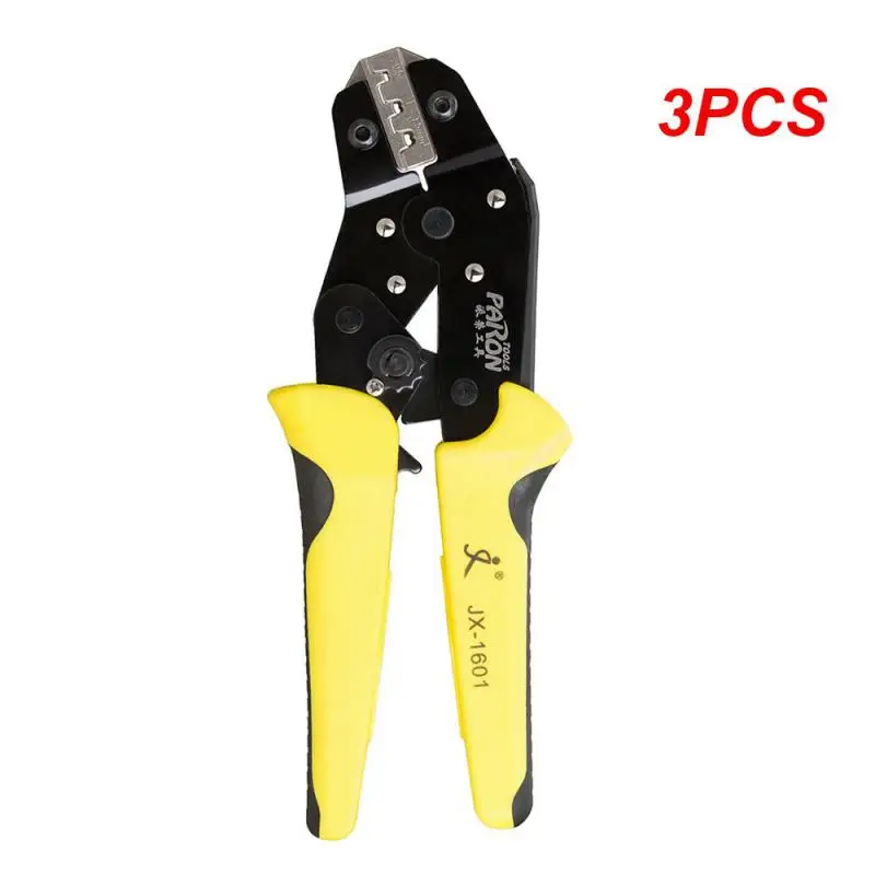 

3PCS 2.5-6mm 14-10AWG Wire Crimper Photovoltaic Wire Connector Terminals Wire Stripper Crimping Pliers Tools