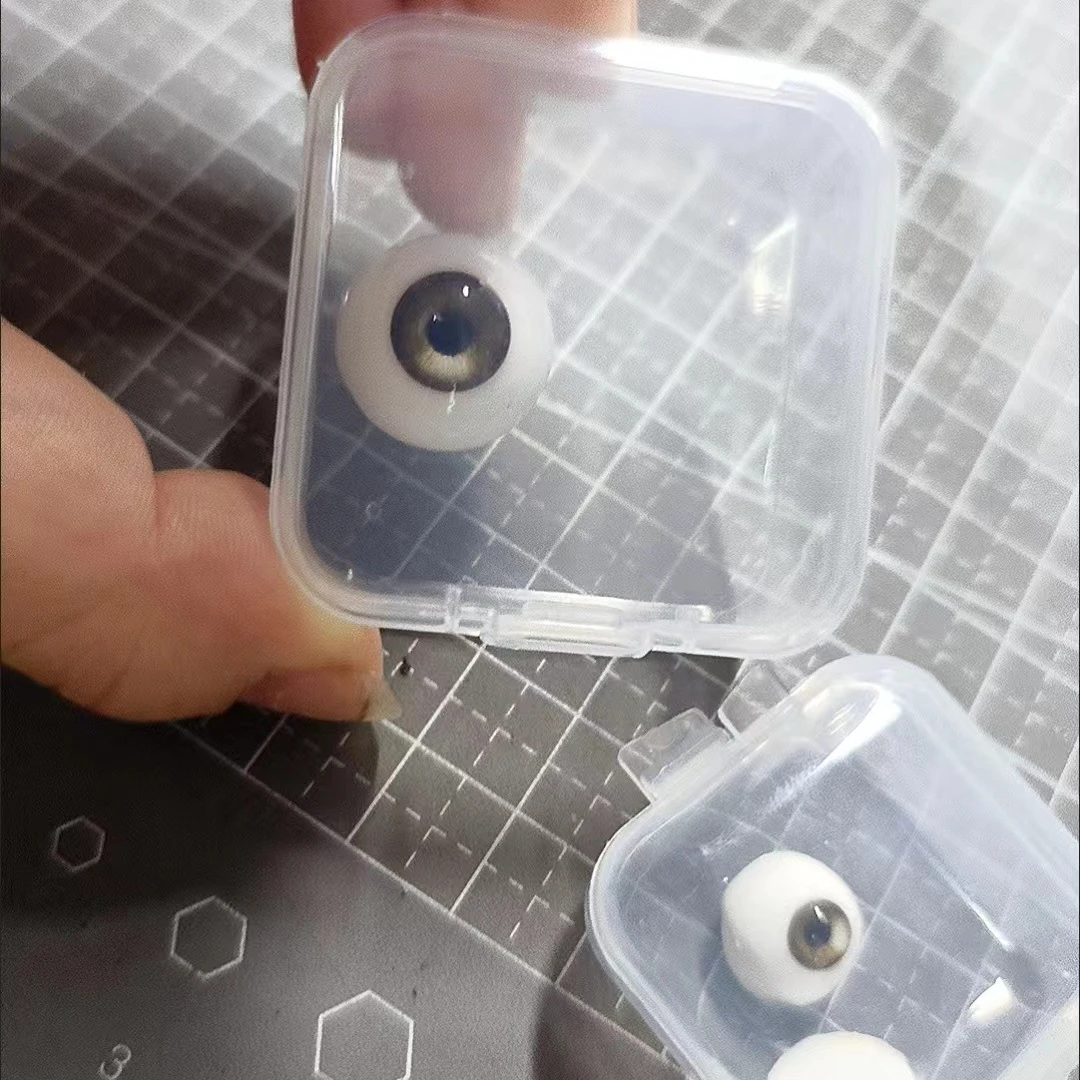 Yeux de poupée 8/10/12/14/16/18/20/22/24/30mm, pour poupée Bjd 1/3 1/4 1/6, jouets oculaires en plâtre, accessoires de poupée habillés à la main