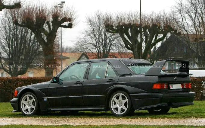 

For W201 190E EVOII Rear Apron Bumper Cover Combo Car Exterior Body Styling Upgrade Kit