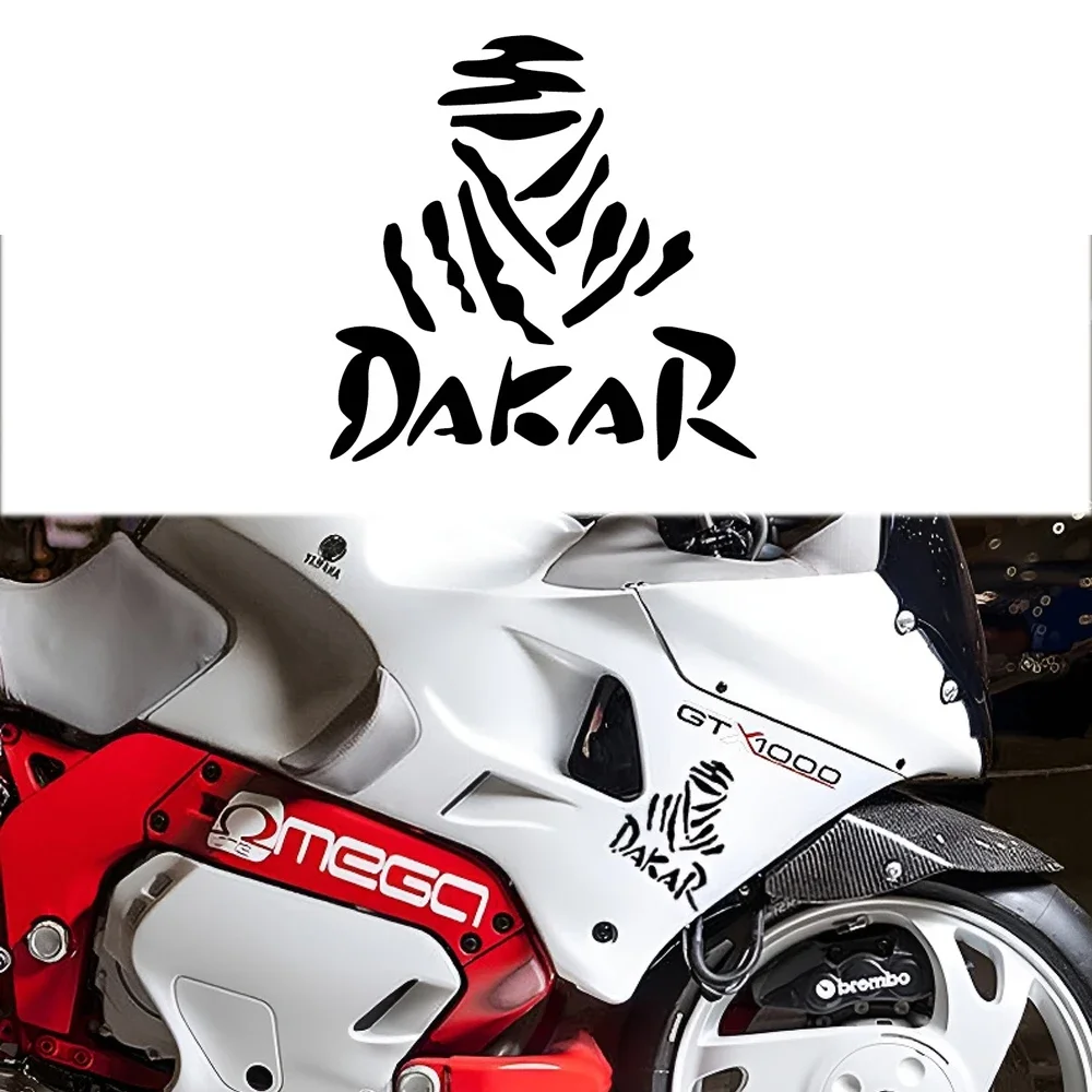 

DAKAR Rally Car Stickers - Off-Road Vinyl Decals for Auto/Bike, Waterproof Bumper/Window Tuning Decor