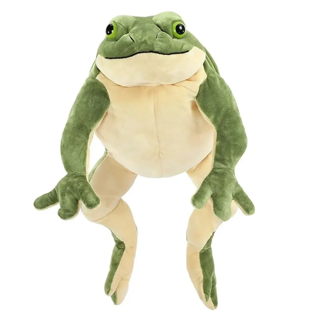 Peluche Gigante de Rana de 11-22 Pulgadas - Rana de Peluche Suave y Abrazable para Niños y Coleccionistas
