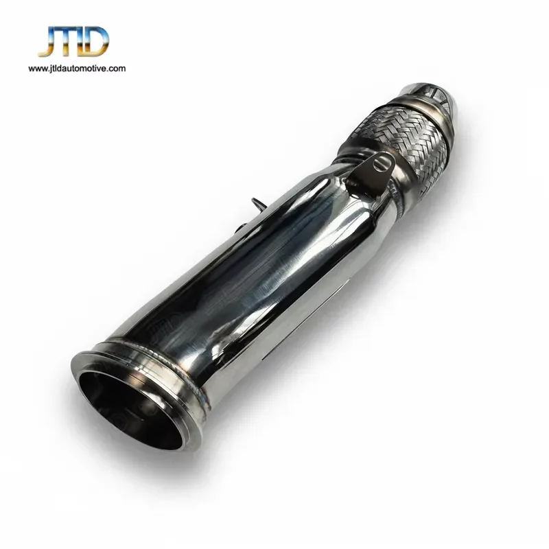 High Flow Turbo Downpipe for BMW F30 F31 F32 F33 F36 N20 Engine 320i 328i 420i 428i Performance Racing Exhaust Pipe