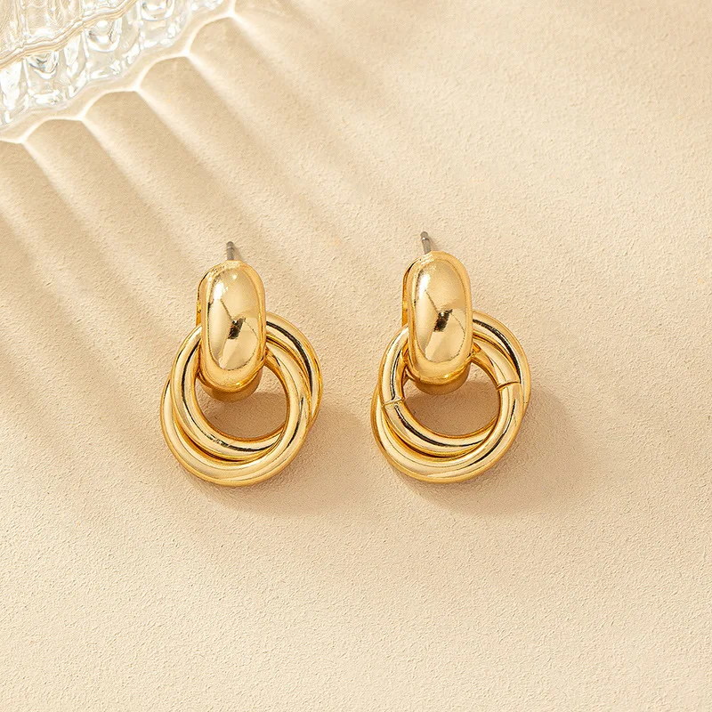 2023 New Fashion Trend Unique Design Elegant Delicate Zircon Water Drop Earrings Women Jewelry Party Premium Gift Wholesale