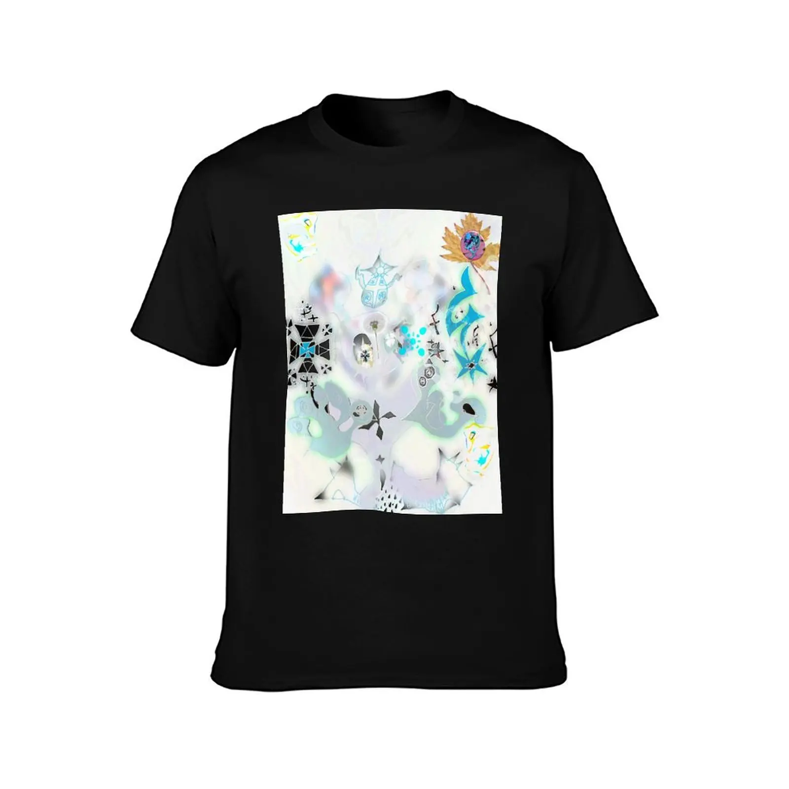 Benjamin Reichwald / Bladee EEX painting HD T-Shirt Stylish Graphic Short Sleeve Top T-Shirt