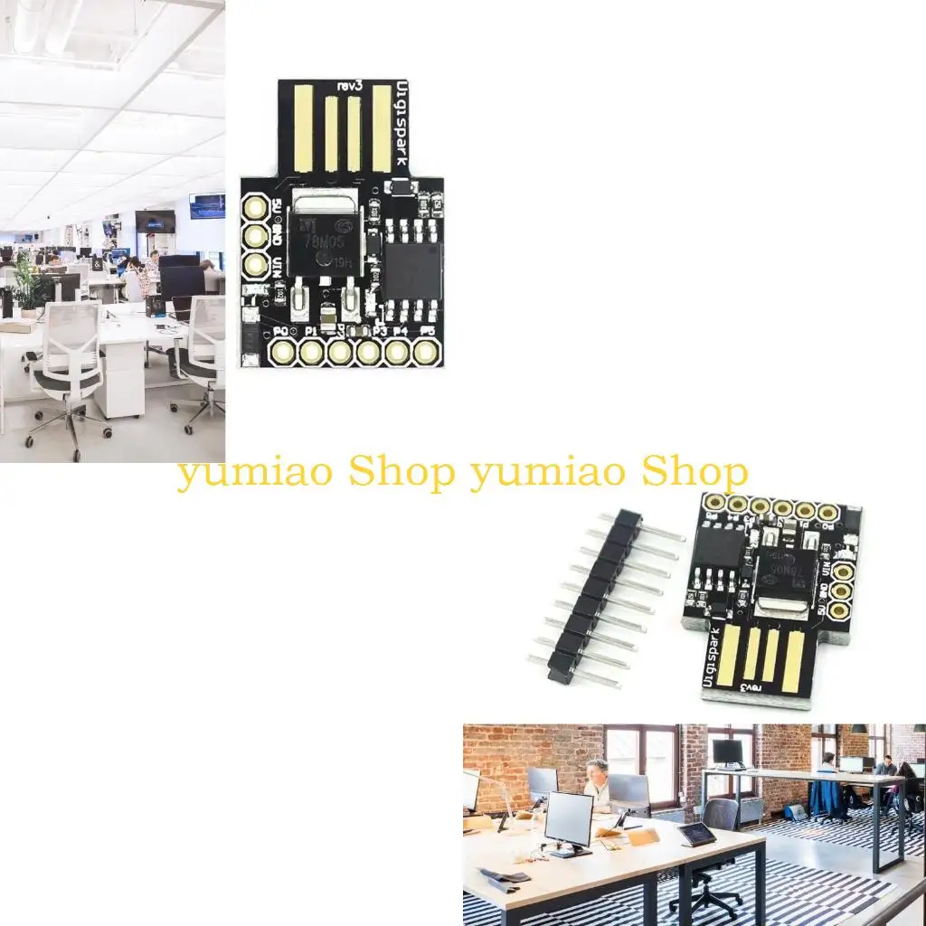 

587b 1pc tiny85 Digispark Kickstarter Micro Development Board Attiny85 Модуль для IIC I2C USB