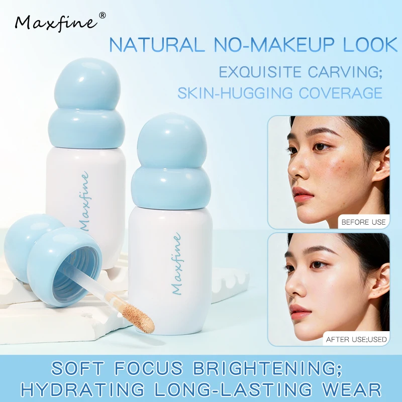 Contour Concealer Brightening Liquid, Even Skin Tone Long‑wearing Non‑heavy, Partial Correction for Tear Trough Blemishes Base M
