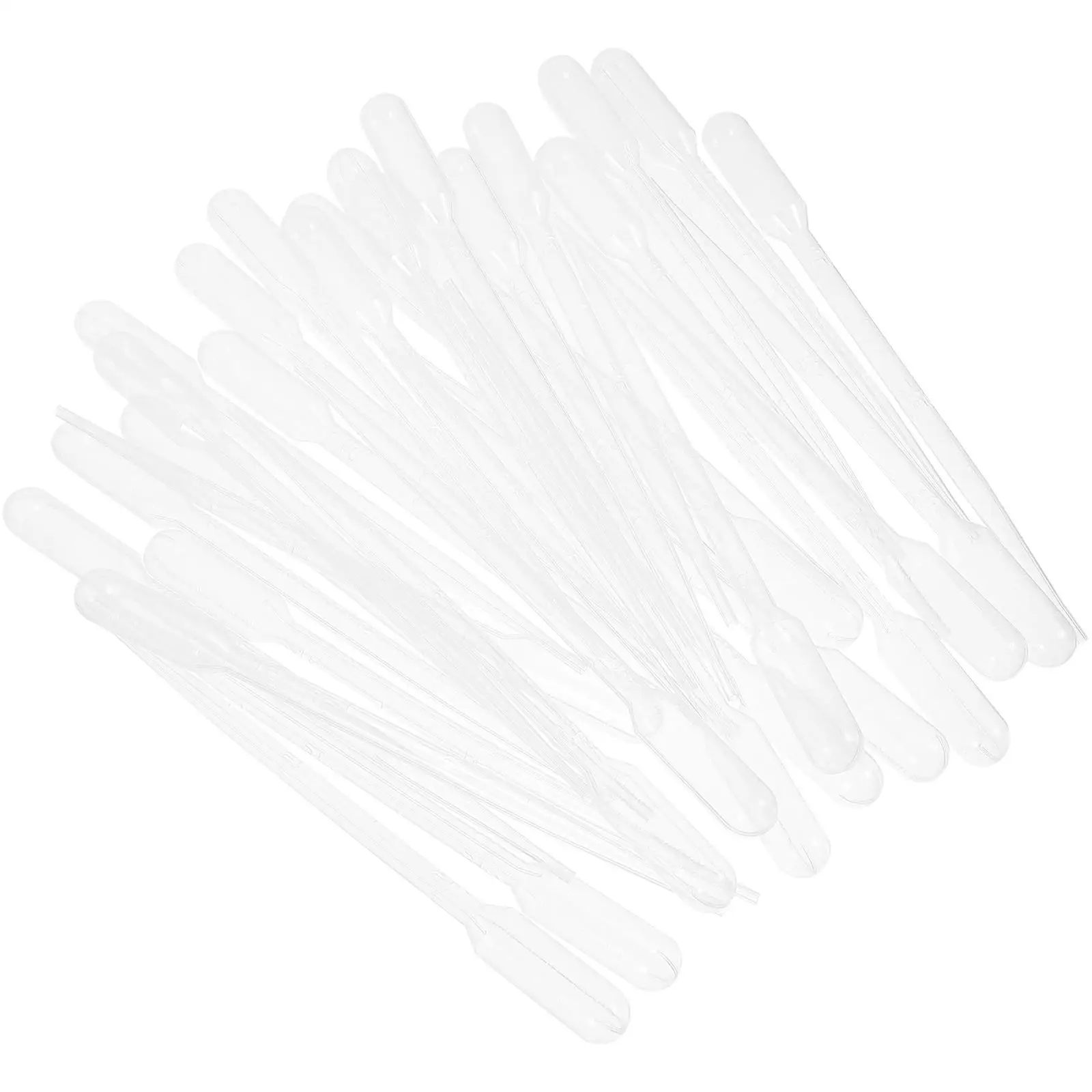 200 Pcs Plastic Pipettes Transfer Dropper 2ml Laboratory Serological Micropipette Measuring Tools Cosmetics