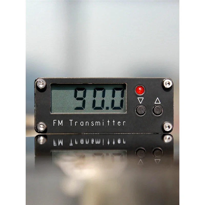 -RRKK FM Transmitter Digital Display English Listening Multifunctional 2Km Transmitter 0.5W 500MW Stereo 76-108M 1 Piece