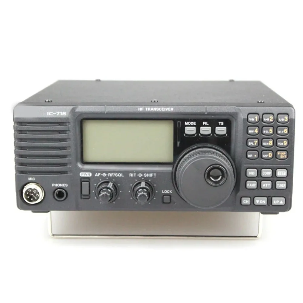 IC-718 High Power 100W Shortwave Radio HF All Band Transceiver Mobile Radio Relay Station 100-240V