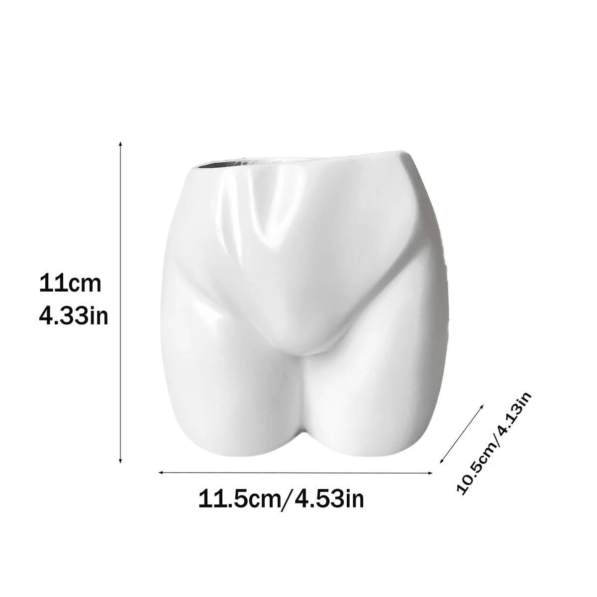 Lower Body PlanterFemale Body Shape PlanterResin PlanterSculpture DecorationModern Bohemian Plant Planter