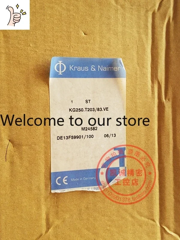 2026.4 KG250. Interruptor de transferencia universal T203/83.VE original y genuino de Kraus&Naimer Austria en stock.
