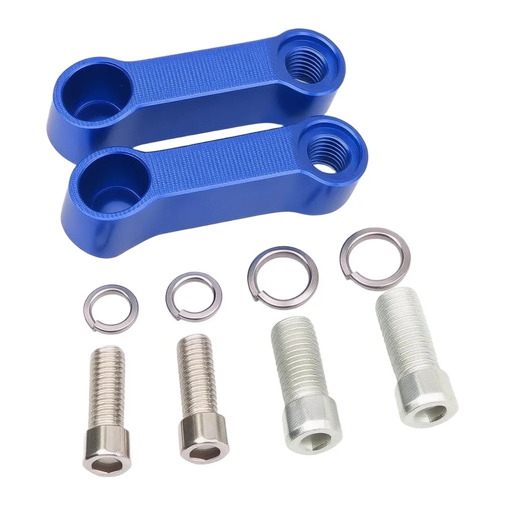 Electric Motorcycle Mirror Risers/Extenders For 8mm/10mm Mirror Mounts Repair Parts Electric Vehicle Accessories