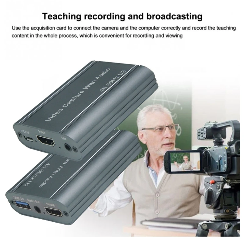 Video Capture with  Input Resolution Up to 4k@30hz