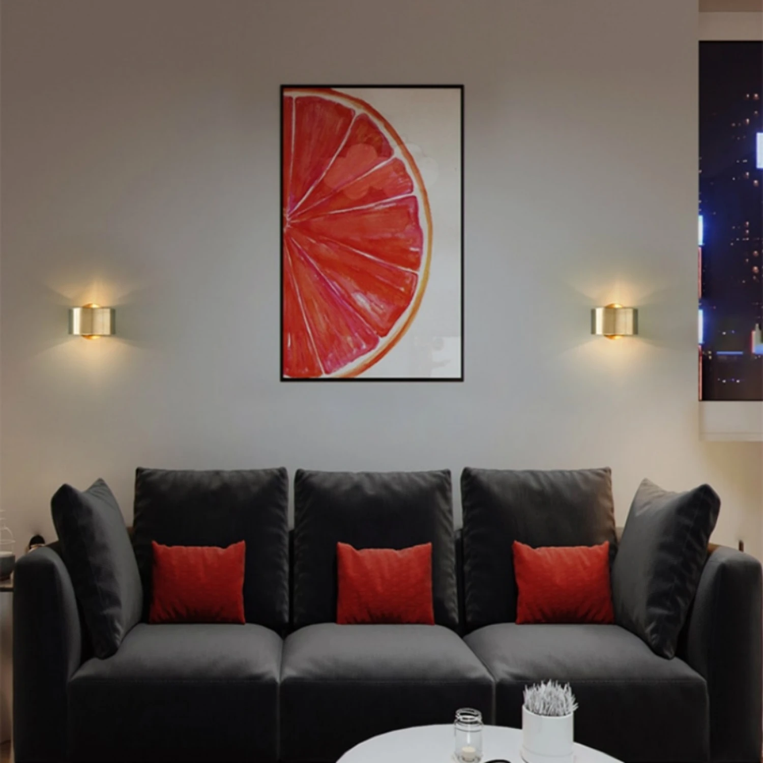 Applique Murale LED Nordique Moderne, Décoration Intérieure Superbe