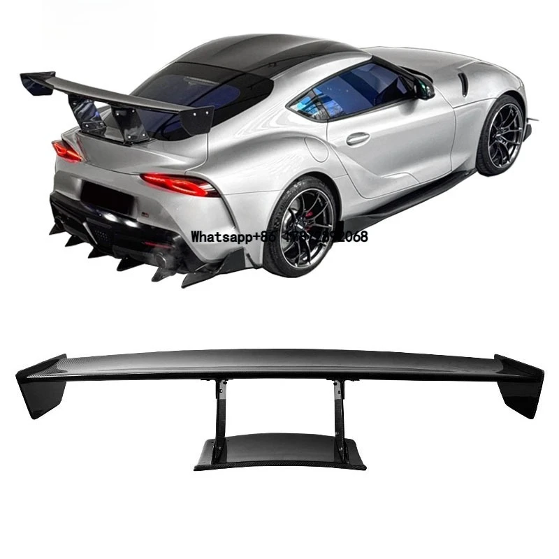 

Hot Sales for Gr Supra A90 A91 Mk5 Carbon Fiber Vrs Style Rear Wing Spoiler Lip Wings Body Kit Car Accessories